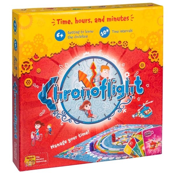 Chronoflight | Brettspiel zum Training von Zeitgefühl und Zeitmanagement