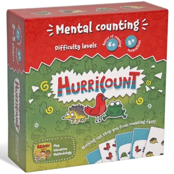 Hurricount | Kopfrechenspiel für Kinder zur Vermittlung von Zahlen und Mengen