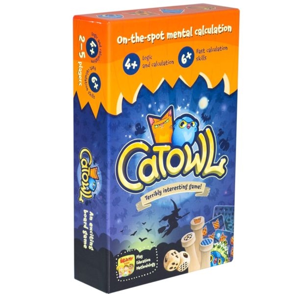Catowl |Mathe-Spiel zur Förderung von Zählen, Logik, Aufmerksamkeit und Konzentration